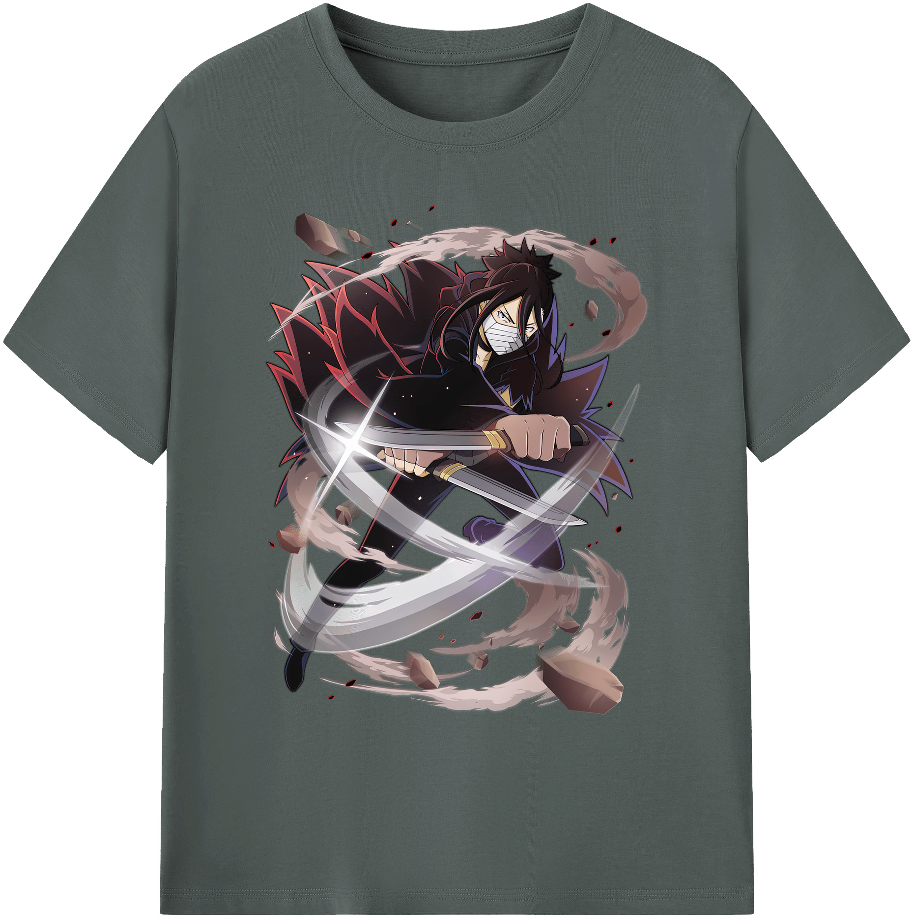 （画像用） 文豪ストレイドッグス Bungo Stray Dogs 綿100％ メンズ半袖Tシャツ｜肌触りやわらか＆通気性